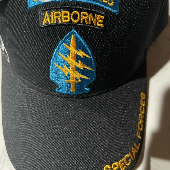 Special Forces Airborne Cap Black never worn brand new - Picture 4 of 6